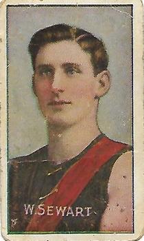 1907-08 Sniders and Abrahams Australian Footballers - Victorian League Players Series D #NNO Bill Sewart Front